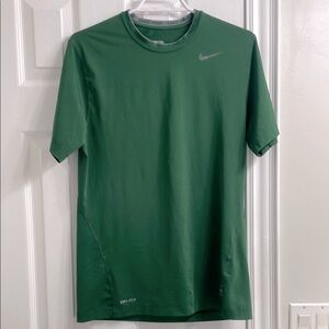 Nike Green Performance Short Sleeve Tee